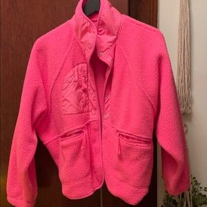 Free People Hit The Slopes Fleece Jacket